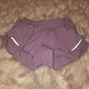 lilac purple shorts